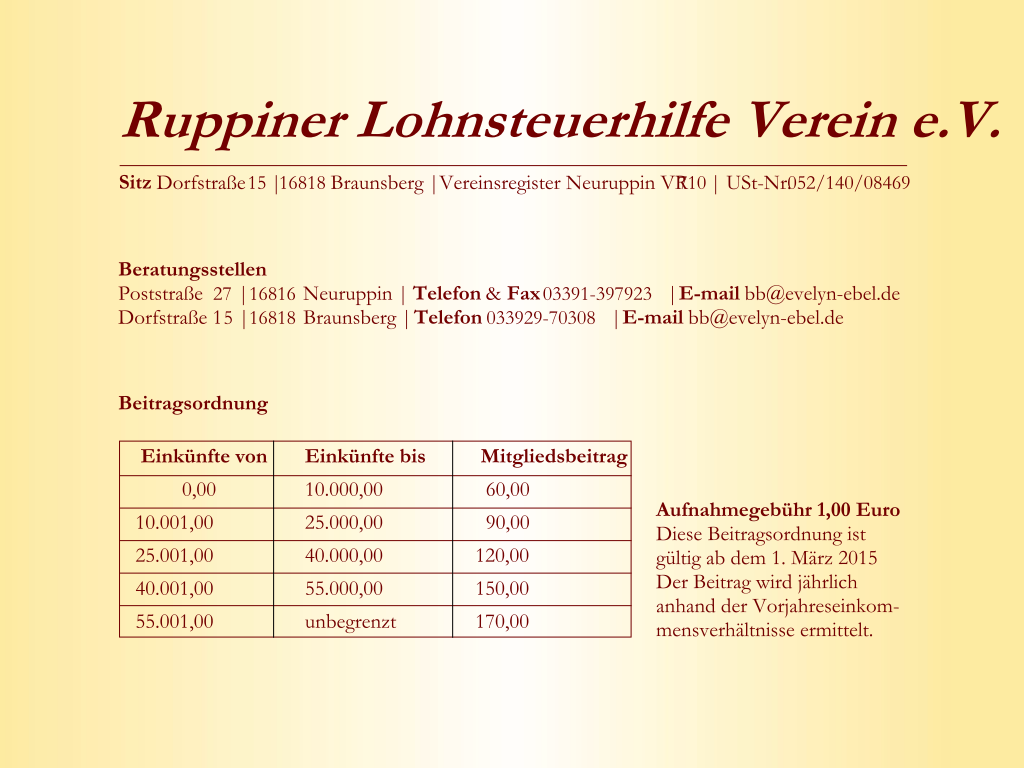Lohnsteuerhilfe